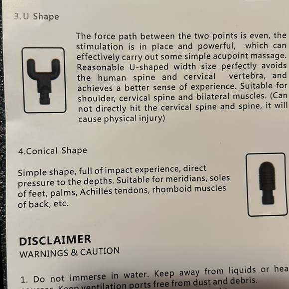 🛁Brand New Massage Gun Muscle-Pain Relief & Relaxation A81 - Picture 6 of 8